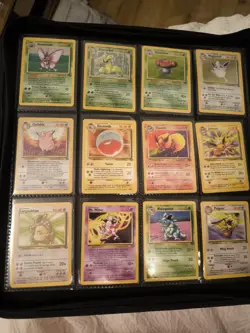 Full Complete Jungle Set 64/64 set Pokemon Cards WOTC TCG 1999 in vault X binder - Image 2