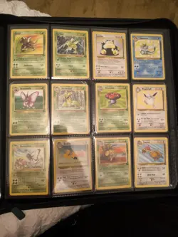 Full Complete Jungle Set 64/64 set Pokemon Cards WOTC TCG 1999 in vault X binder - Image 3