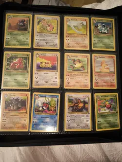 Full Complete Jungle Set 64/64 set Pokemon Cards WOTC TCG 1999 in vault X binder - Image 4
