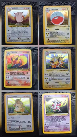 Complete Jungle Set 64/64 Pokemon Cards WOTC TCG 1999 - Image 1