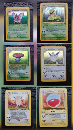 Complete Jungle Set 64/64 Pokemon Cards WOTC TCG 1999 - Image 5