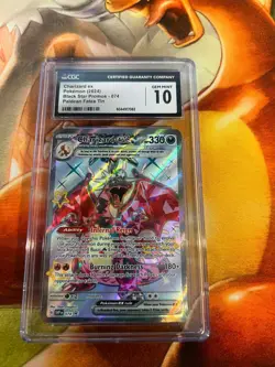 Charizard ex SVP 074 Promo English CGC Graded 10 Pokemon TCG - Image 1