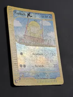 Pokemon Psyduck 104/147 Reverse Holo Aquapolis - DMG - Image 2