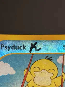 Pokemon Psyduck 104/147 Reverse Holo Aquapolis - DMG - Image 5
