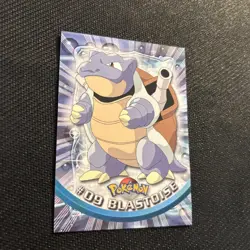 Pokemon Topps Blastoise #09 1999 Topps TV Animation Edition Non Holo - Image 2