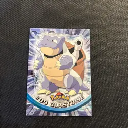 Pokemon Topps Blastoise #09 1999 Topps TV Animation Edition Non Holo - Image 4
