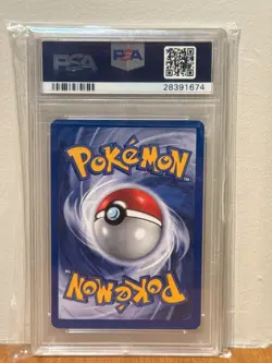 2002 POKEMON EXPEDITION ALAKAZAM 1/165 HOLO PSA 9 1/165 - Image 2