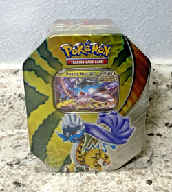 Pokemon FREE SHIP Paradox Destinies Tin Raging Bolt Ex Ancient New & Sealed - Image 1