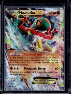 2014 Pokemon XY Furious Fists Hawlucha #64 - Image 1
