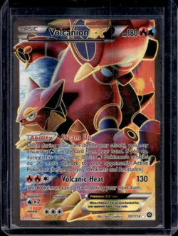 2016 Pokemon XY Steam Siege Volcanion #107/114 - Image 1