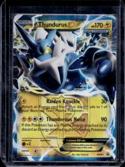 2011 Pokemon BW Black Star Promos Thundurus- #BW81 - Image 1