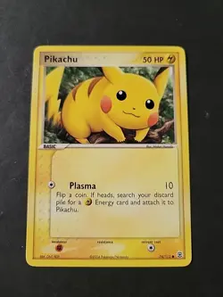 LP- 2004 Pokemon EX FireRed & LeafGreen Pikachu #74/112 - Image 1
