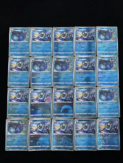 2025 Pokemon TCG S-Chinese Gem Pack Vol.2 Vaporeon Master Ball Holo Lot*20 BL25 - Image 2