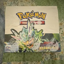 Pokemon Scarlet & Violet Twilight Masquerade Booster Box English 2024 Ogerpon - Image 1