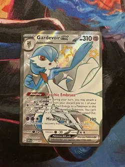 Gardevoir ex 217/091 SV: Paldean Fates Full Art Holo Pokemon TCG - Image 1