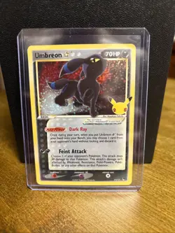 Pokemon Celebrations Umbreon Gold Star Classic Collection 17/17 Mint Condition - Image 1