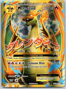 Pokemon M Charizard EX (Full Art) XY - Evolutions #101/108 -- [MP] - Image 1