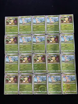 2025 Pokemon TCG S.Chinese Poke Ball CBB2C 07 04/15 07 05/15 Leafeon Lot*20 BL25 - Image 1