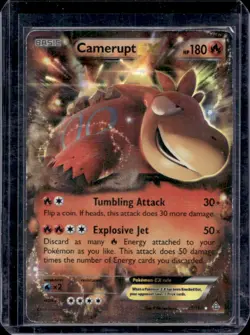 2015 Pokemon XY Primal Clash Camerupt #29/160 - Image 1