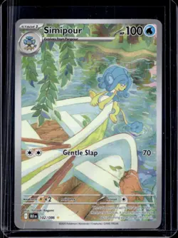 2025 Pokemon Black Bolt Simipour Illustration Rare #102/086 - Image 1
