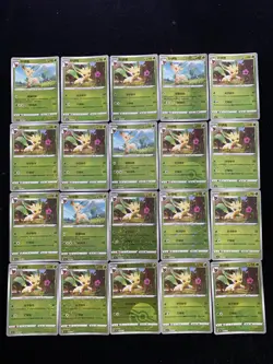 2025 Pokemon TCG S.Chinese Poke Ball CBB2C 07 03/15 07 01/15 Leafeon Lot*20 BL25 - Image 1