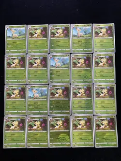 2025 Pokemon TCG S.Chinese Poke Ball CBB2C 07 03/15 07 01/15 Leafeon Lot*20 BL25 - Image 2