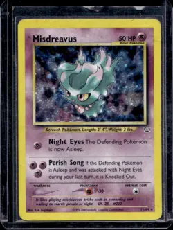 2001 Pokemon Neo Revelation Misdreavus Holo #11/64 - Image 1