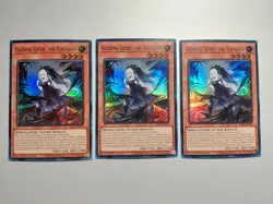 Yu-Gi-Oh! Guiding Quem, the Virtuous RA04-EN043 1st Ed Super Rare (Set Of 3) - Image 1