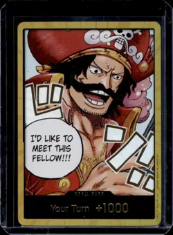 2025 One Piece Carrying On His Will Don!! Card Gold - Image 1
