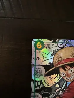Monkey. D. Luffy One Piece TCG Manga Op13-118 MINT-Clean Copy-See Pics! English - Image 2