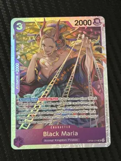 Black Maria OP08-074 One Piece Two Legends CCG Near Mint English Super Rare - Image 1