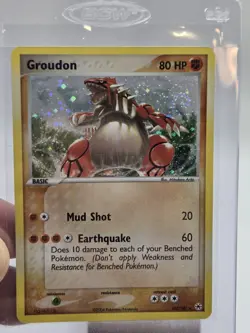 Groudon 102/101 Pokemon 2004 EX Hidden Legends-Secret Rare Holo -NM - Image 2