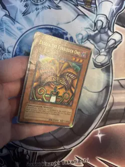 (WNU) Yugioh English - Exodia the Forbidden One LOB-124 1st Edition Ultra HP/DMG - Image 4