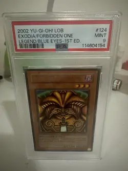 Exodia the Forbidden One LOB-124 The Legend of Blue Eyes Dragon 1st Edition - Image 1