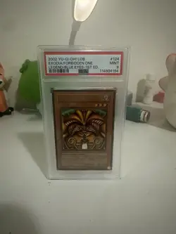 Exodia the Forbidden One LOB-124 The Legend of Blue Eyes Dragon 1st Edition - Image 2
