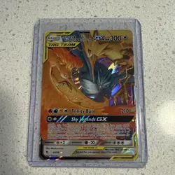 Pokemon TCG Moltres & Zapdos & Articuno GX Tag Team English 44/68 -Hidden Fates - Image 1