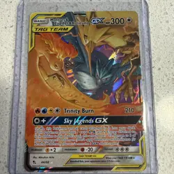 Pokemon TCG Moltres & Zapdos & Articuno GX Tag Team English 44/68 -Hidden Fates - Image 2