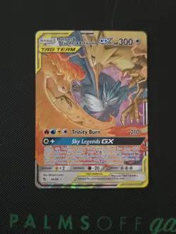 Pokemon TCG - Moltres & Zapdos & Articuno GX - 44/68 - Hidden Fates - NM - Image 1