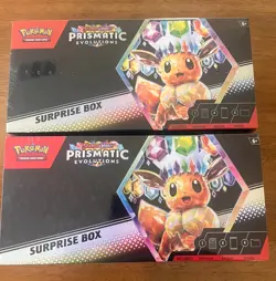 Pokemon TCG Prismatic Evolutions Surprise Box New Factory Sealed- LOT OF 2 🔥 - Image 1