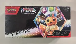 Pokemon TCG Prismatic Evolutions Brand New Factory Sealed Surprise Box - Image 1