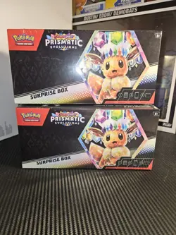 Pokemon TCG Prismatic Evolutions Surprise Box FACTORY SEALED NEW (Lot of 2) - Image 1