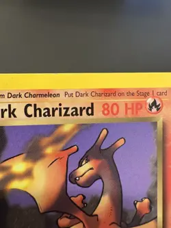 Pokemon TCG Dark Charizard 21/82 Base Set Non-Holo Rare Card LP - Image 5