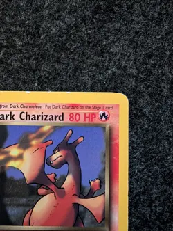 Dark Charizard 21/82 Non-Holo Team Rocket Rare LP Vintage WOTC - Pokemon TCG - Image 5