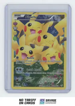 2016 Pokemon Generations Radiant Full Art Pikachu #RC29 - Image 1
