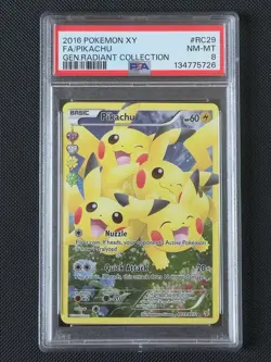 Pikachu RC29/RC32 Generations: Radiant Collection Holo Full Art - Image 1