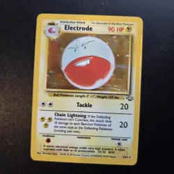 Pokemon Bundle - Electrode 2/64 Holo Rare Jungle Set WOTC - Excellent - Image 1