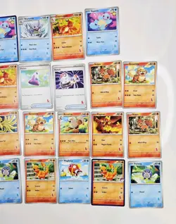 2023 My First Battle Regular Pokemon Cards Lot Of 26 - Image 2