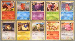 Pokemon HGSS Base Set Regular Vintage Card Lot x10 NM/VLP+ 💎 - Image 1
