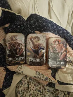 ONE PIECE CARD GAME - TIN PACK Lot Of 3 Tins Set VOL. 2 - Image 1