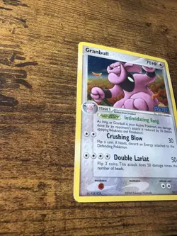 Pokemon Granbull Unseen Forces Reverse Holo Card 39/115 Stamped - Image 3